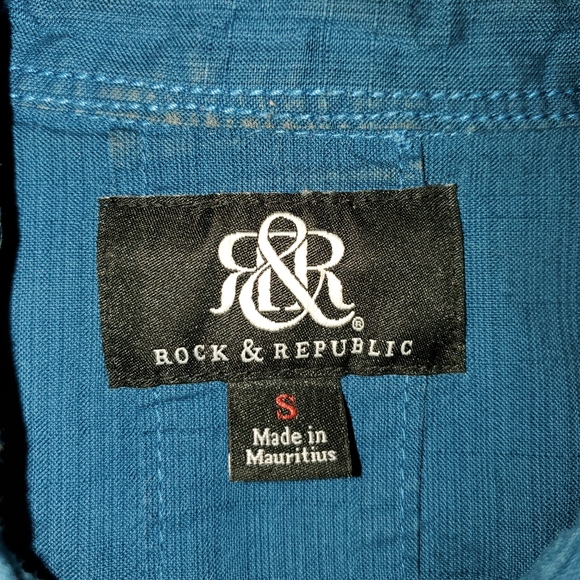Rock & Republic button up short sleeve - Picture 5 of 5